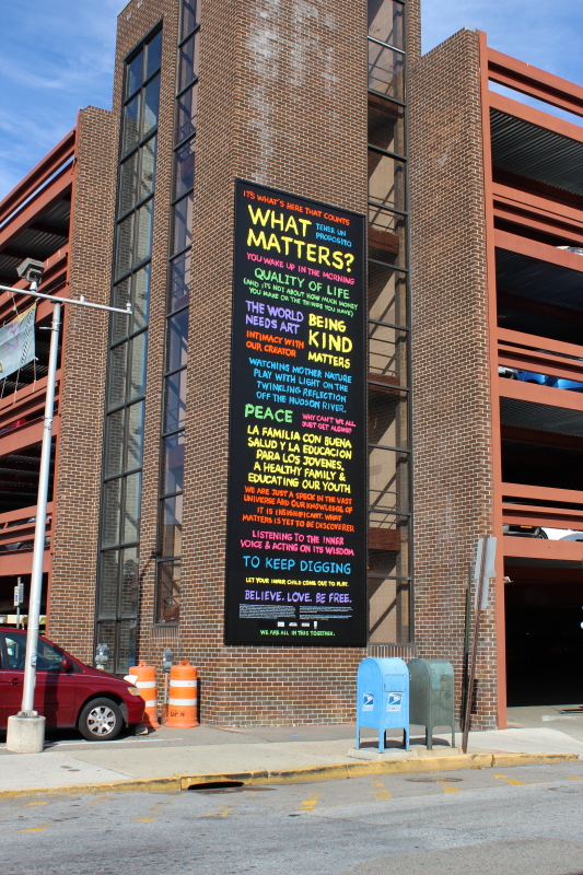What Matters Mural by Lana Yu