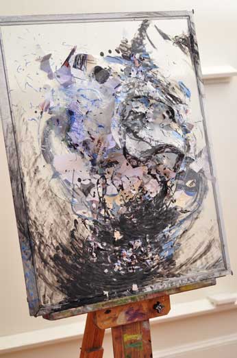 yesterday easel